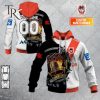 Personalized NRL St. George Illawarra Dragons x AC DC Hoodie 3D