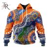 Personalized NRL Wests Tigers Special Indigenous Design Hoodie 3D