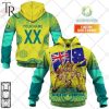 Personalized Netball AU Diamonds 2023 World Cup Champions Yellow Jersey Hoodie