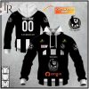 Personalized Netball Collingwood Magpies Jersey Style Hoodie