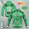 Personalized Netball West Coast Fever Jersey Style Hoodie