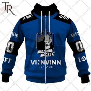 Personalized Nidaros Hockey 2324 Home Jersey Style Hoodie