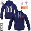 Personalized Rugby World Cup 2023 France Rugby Home Jersey Hoodie