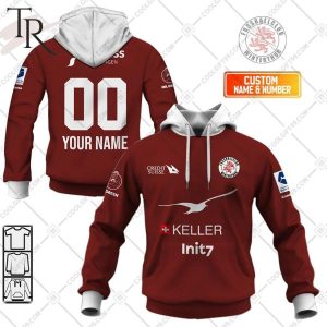 Personalized SwissFB FC Winterthur Home Jersey Style Hoodie