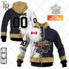 Personalized Trenton Golden Hawks Mix Jersey Style Hoodie