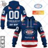 Personalized Valerenga Ishockey 2324 Home Jersey Style Hoodie