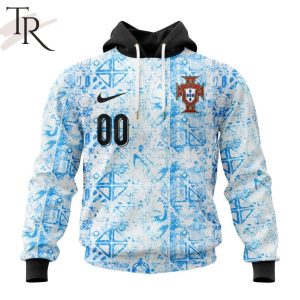 Portugal National Football Team Personalized 2024 Away Kits Hoodie