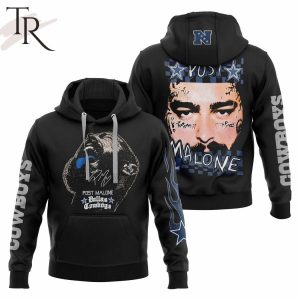 Post Malone x Dallas Cowboys 3D Unisex Hoodie