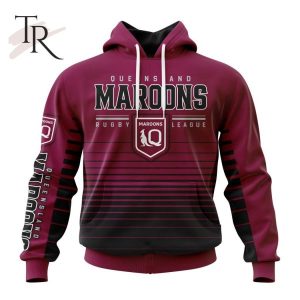 QLD Maroons State Of Origin Classic Design Hoodie