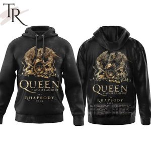 Queen +Adam Lambert The Rhapsody Tour 3D Hoodie