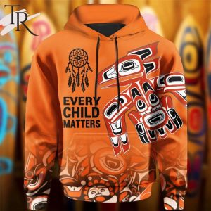 Raven Haida Art Every Child Matters Orange Day Hoodie