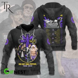 Red Hot Chili Peppers Tour 2024 Hoodie