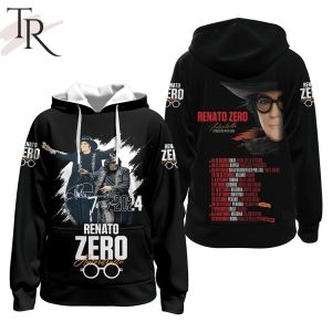 Renato Zero Tour 2024 Hoodie