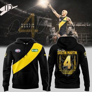 Richmond Tigers Thank You Dustin Martin Hoodie