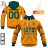 Rugby 7S 2024 Australia Wallabies Jersey Style Hoodie