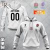 Rugby World Cup 2023 England Rugby Home Jersey Hoodie