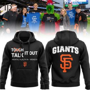 San Francisco Giants Mental Health Awareness Month Hoodie