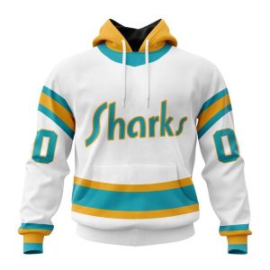 San Jose Sharks Reverse Retro Kits 2022 Personalized Hoodie