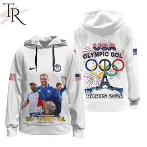 Scottie Scheffler Gold Medal USA Olympic Golf Paris 2024 Hoodie