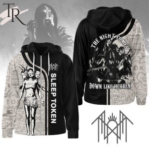 Sleep Token The Night Comes Down Like Heaven 3D Unisex Hoodie