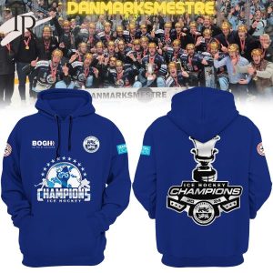 Sonderjyske Ishockey Champions 2024 Hoodie – Navy