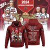 South Carolina Gamecocks 2024 NCAA Women’s Basketball National 3 Time Champions Hoodie