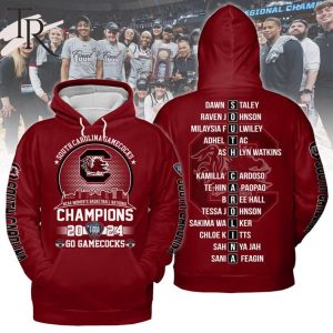 South Carolina Gamecocks NCAA Women’s Basketball National Champions 2024 Hoodie – Garnet