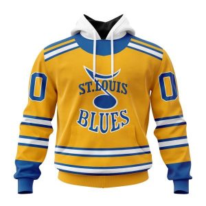 St Louis Blues Reverse Retro Kits 2022 Personalized Hoodie