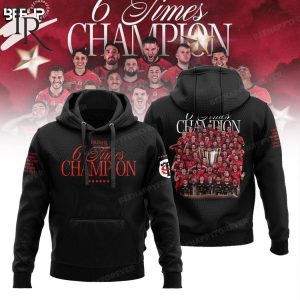 Stade Toulousain 6 Times Champions Hoodie – Black