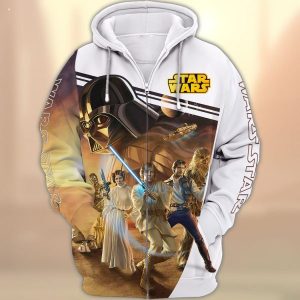 Star Wars Shirts Star Wars 3D Full Print Zipper Hoodie Tshirt Gift For Fan