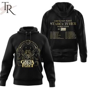 Starcatcher World Tour Greta Van Fleet 3D Unisex Hoodie