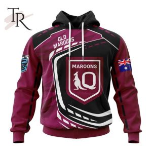 State Of Origin QLD Maroons Special Design Hoodie 3D