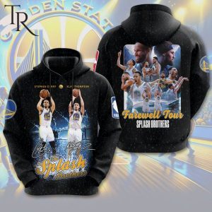 Stephen Curry & Klay Thompson The Splash Brothers Farewell Tour Hoodie