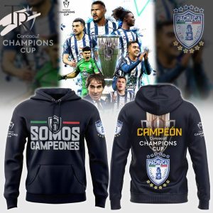 Sudadera Club Pachuca Campeones Concacaf Champions Cup Hoodie