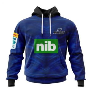 Super Rugby Auckland Blues 2023 Home Kits Hoodie