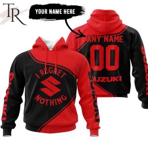 Suzuki I Regret Nothing – Red Hoodie