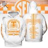 Tennessee Volunteers SEC Regular Season Champions 2024 Hoodie – White