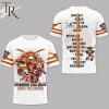 Texas Longhorns Embrace The Hate Hook ‘Em Horns 3D Shirt