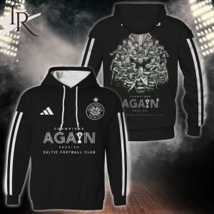 The Celtic Football Club Champions Again 2023-24 Hoodie