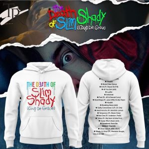 The Death of Slim Shady Coup De Grace Hoodie – White