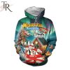 The Madagascar Penguins In A Christmas Caper 3D Unisex Hoodie