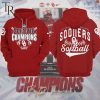 The University Of Okalahoma Sooners Big 12 Softball Champions 2024 Hoodie