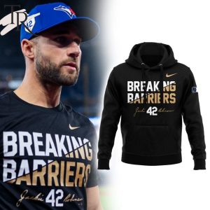 Toronto Blue Jays Jackie Robinson Breaking Barriers Hoodie