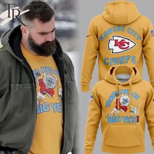 Travis Kelce Big Yeti Kansas City Chiefs Hoodie