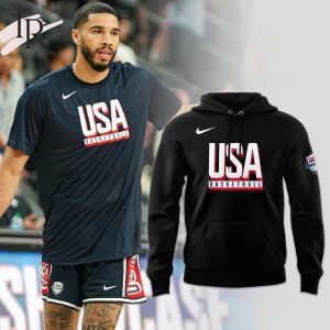 USA Basketball 2024 Hoodie – Black