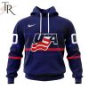 USA Hockey Away Personalized Kits Hoodie