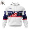 USA Hockey Home Personalized Kits Hoodie