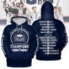 Uconn Huskies Big East Men’s Basketball Tournament Champions 2024 Hoodie – Navy