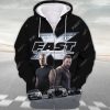 Vin Diesel Jason Momoa Fast & the Furious X T Shirt Menwomen 3D all over Printed T-shirts Casual