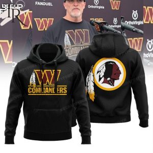 Washington Commanders Dan Quinn Hoodie – Black